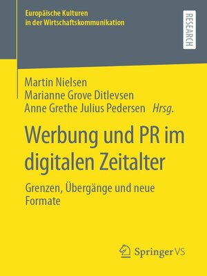 cover image of Werbung und PR im digitalen Zeitalter